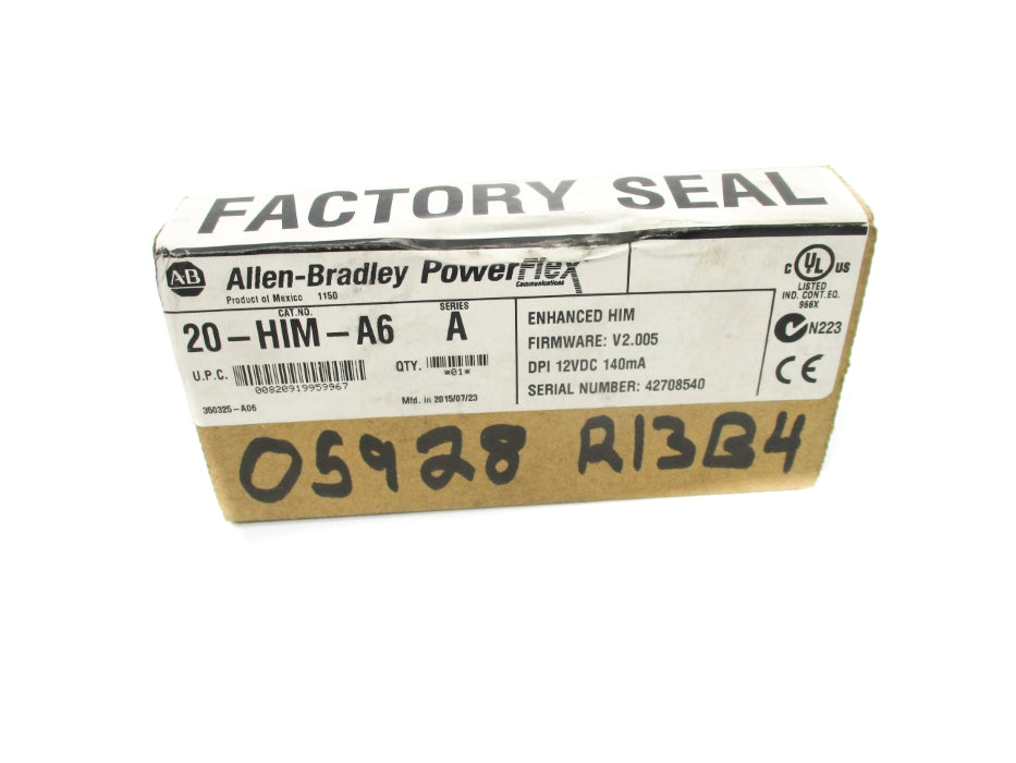ALLEN BRADLEY 20-HIM-A6 SER. A DATE:2015 (BR/WH) NSFS