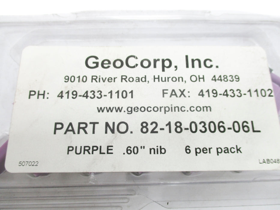 GRAPHIC CONTROLS 82-18-0306-06L (PKG OF 6) NSMP