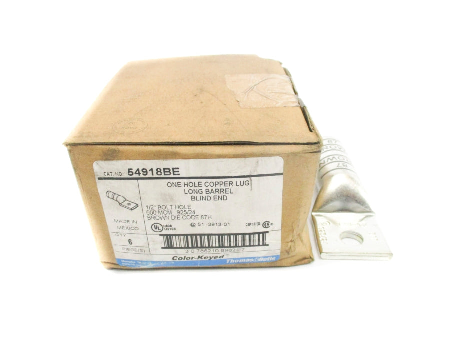 THOMAS&BETTS 54918BE (PKG OF 6) NSMP