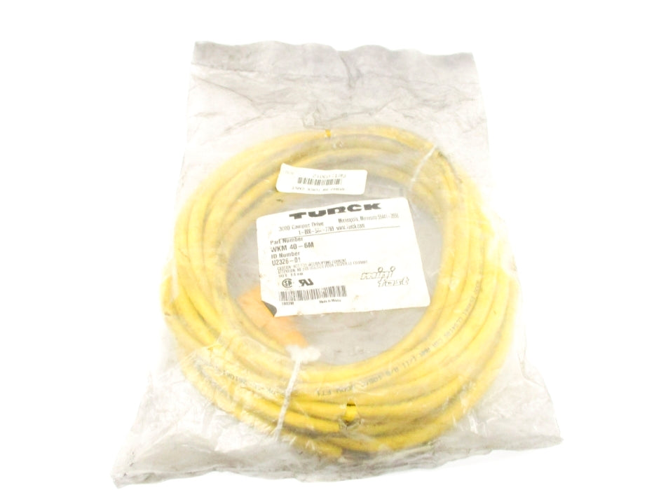 TURCK WKM40-6M U2326-01 300V 9A NSMP