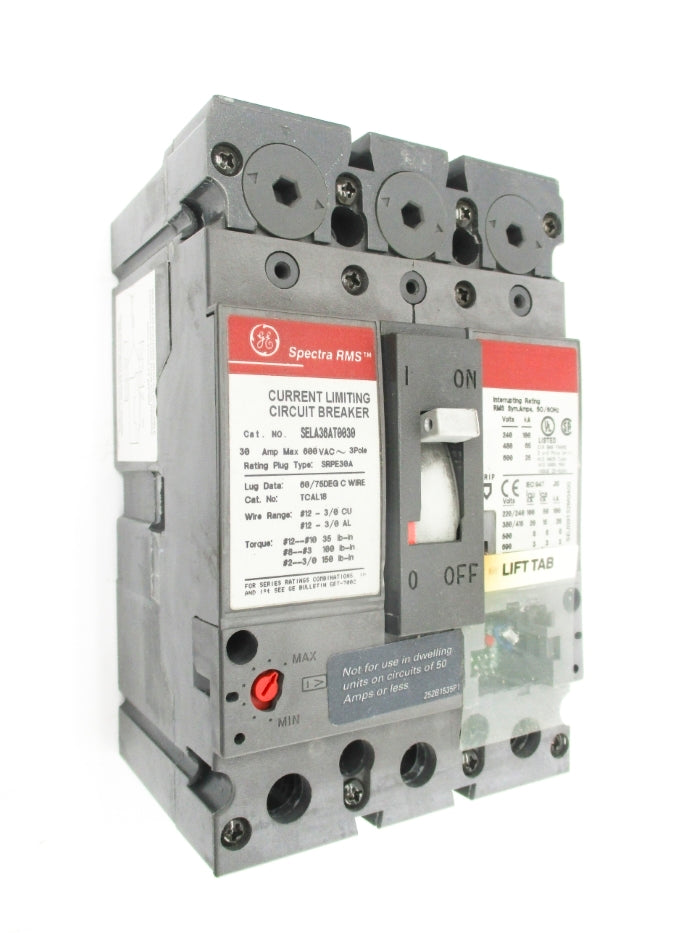 GENERAL ELECTRIC SELA36AT0030 SEL3630WL 600V 30A NSMP