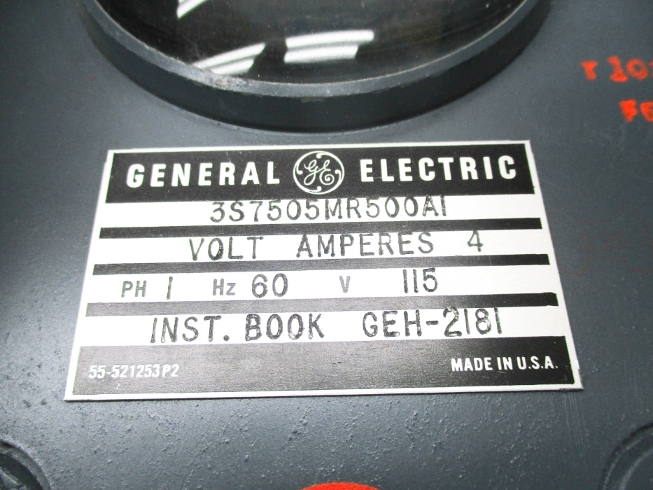 GENERAL ELECTRIC 3S7505MR500AI NSNP