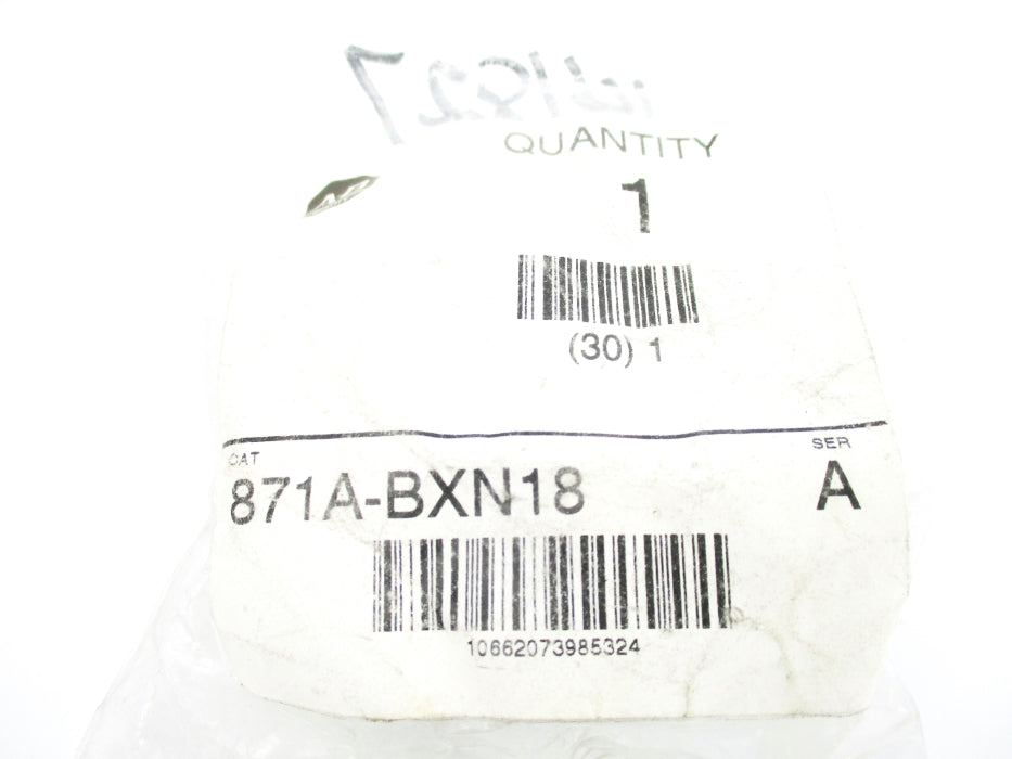 INDUSTRIAL SPARE PART 871A-BXN18 SER. A NSMP