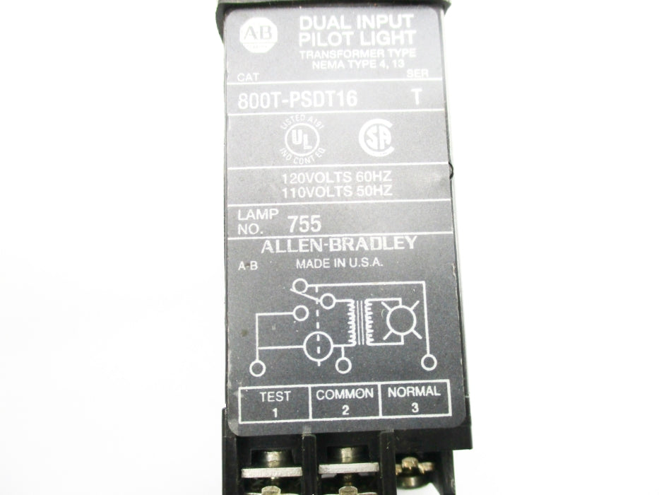 INDUSTRIAL SPARE PART 800T-PSDT16G SER. T 110/120V NSNP