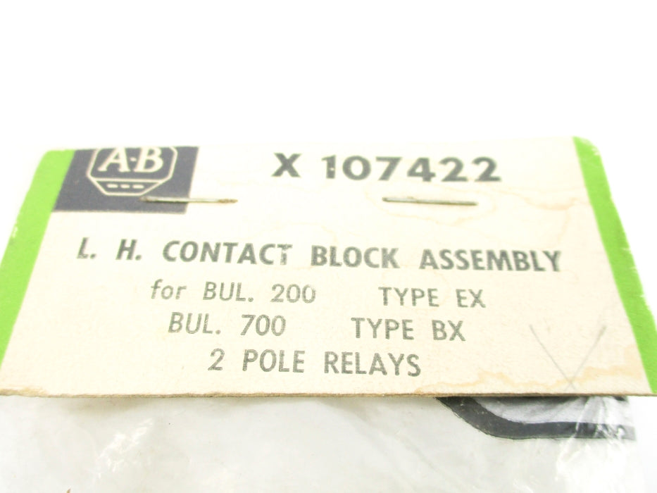 INDUSTRIAL SPARE PART X107422 NSNP
