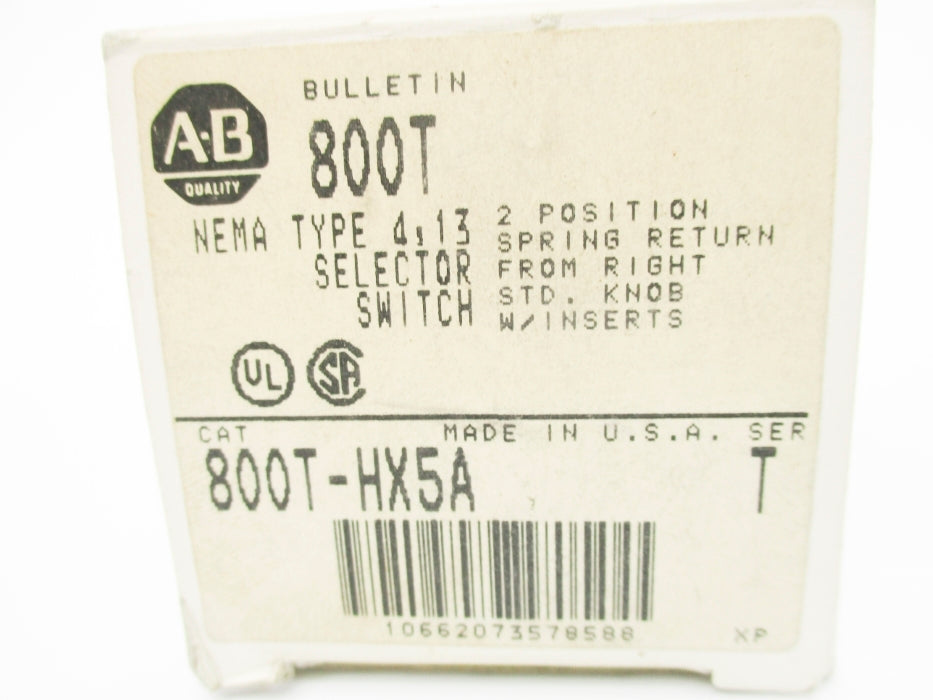 INDUSTRIAL SPARE PART 800T-HX5A SER. T (GY/BL) NSMP