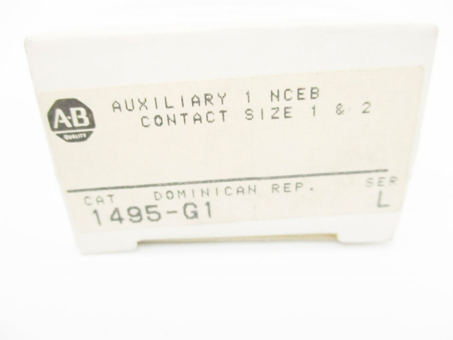 ALLEN BRADLEY 1495-G1 SER. L 600VAC (GY/BL) NSMP