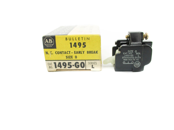 ALLEN BRADLEY 1495-G0 SER. L 600VAC (BK/YL) NSMP