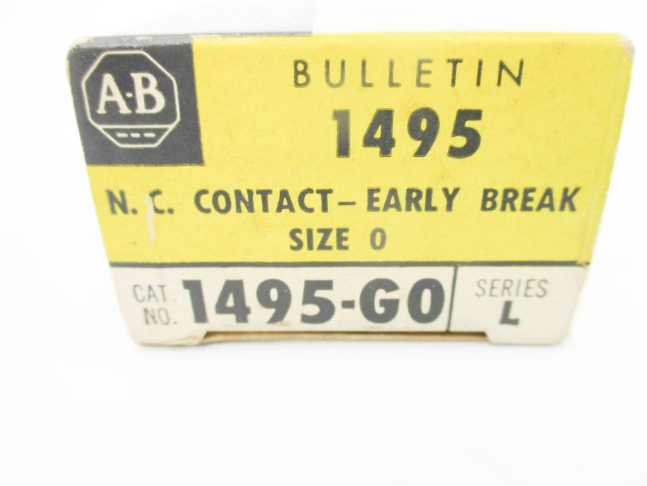 ALLEN BRADLEY 1495-G0 SER. L 600VAC (BK/YL) NSMP