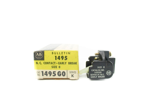 ALLEN BRADLEY 1495-G0 SER. K (BK/YL) NSMP