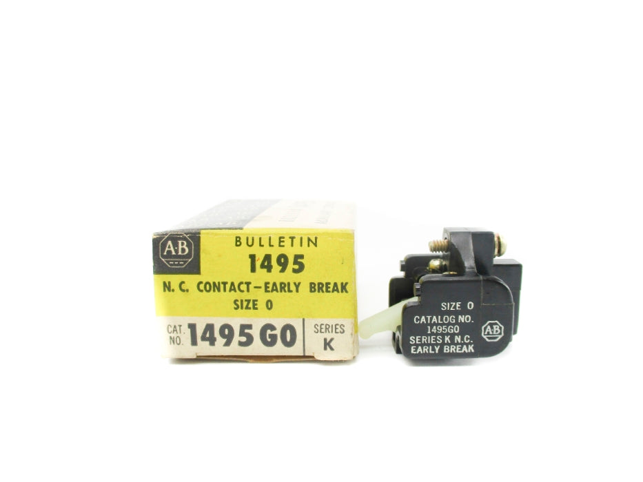 ALLEN BRADLEY 1495-G0 SER. K (BK/YL) NSMP