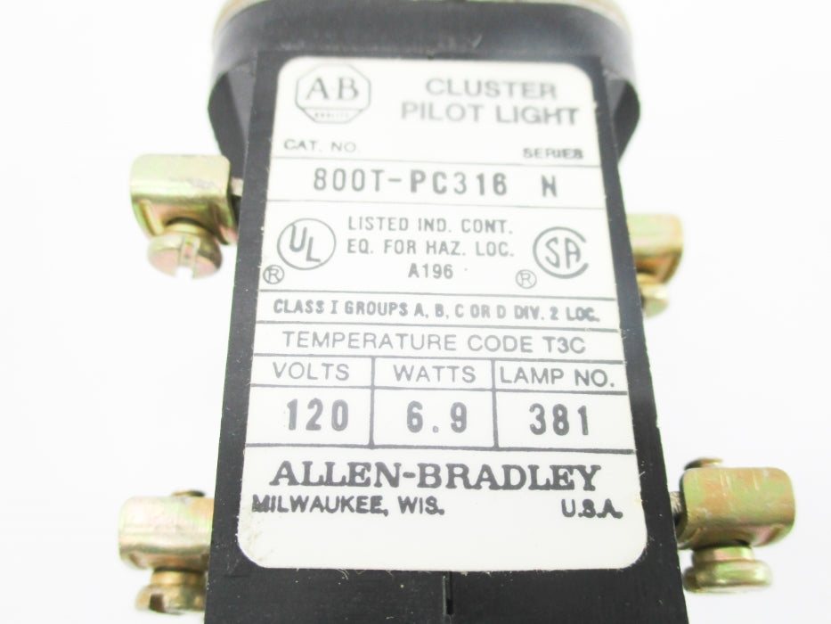INDUSTRIAL SPARE PART 800T-PC316 SER. N NSNP