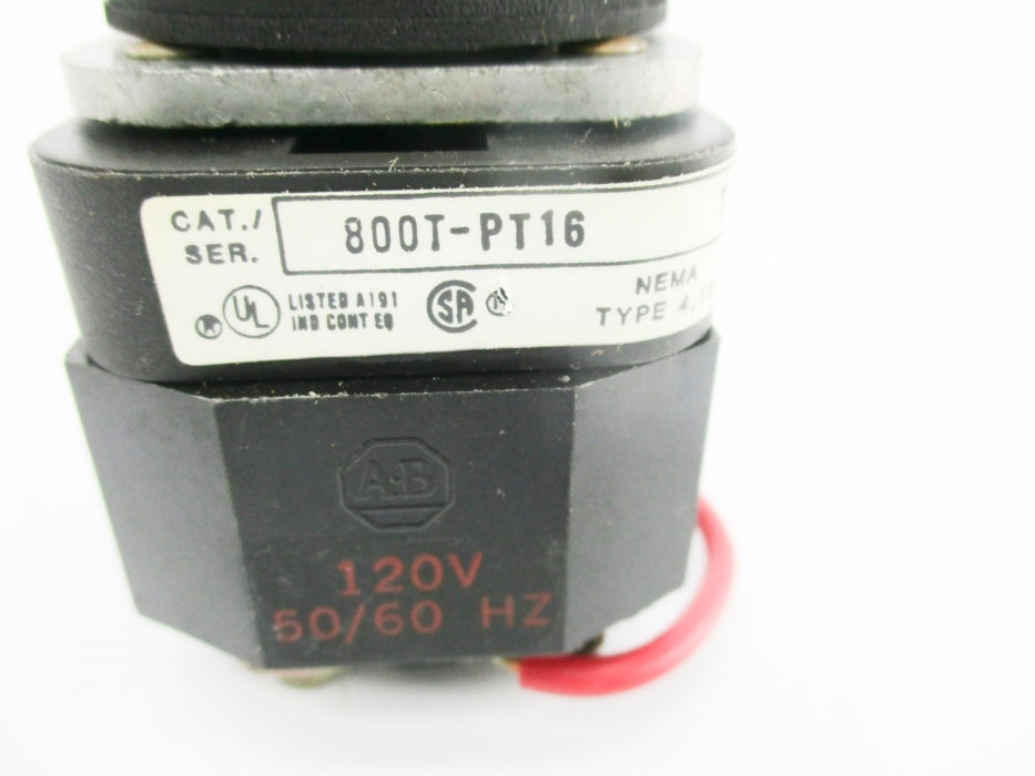 ALLEN BRADLEY 800T-PT16 SER. T NSNP