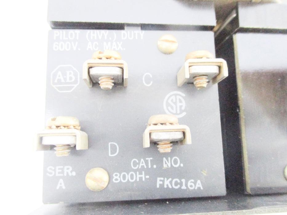 INDUSTRIAL SPARE PART 800H-FKC16A SER. A NSNP