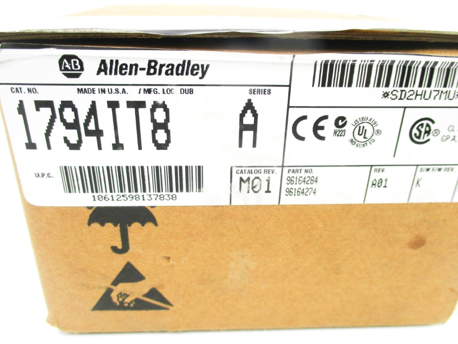 ALLEN BRADLEY 1794-IT8 SER. A 24VDC F/W K NSMP