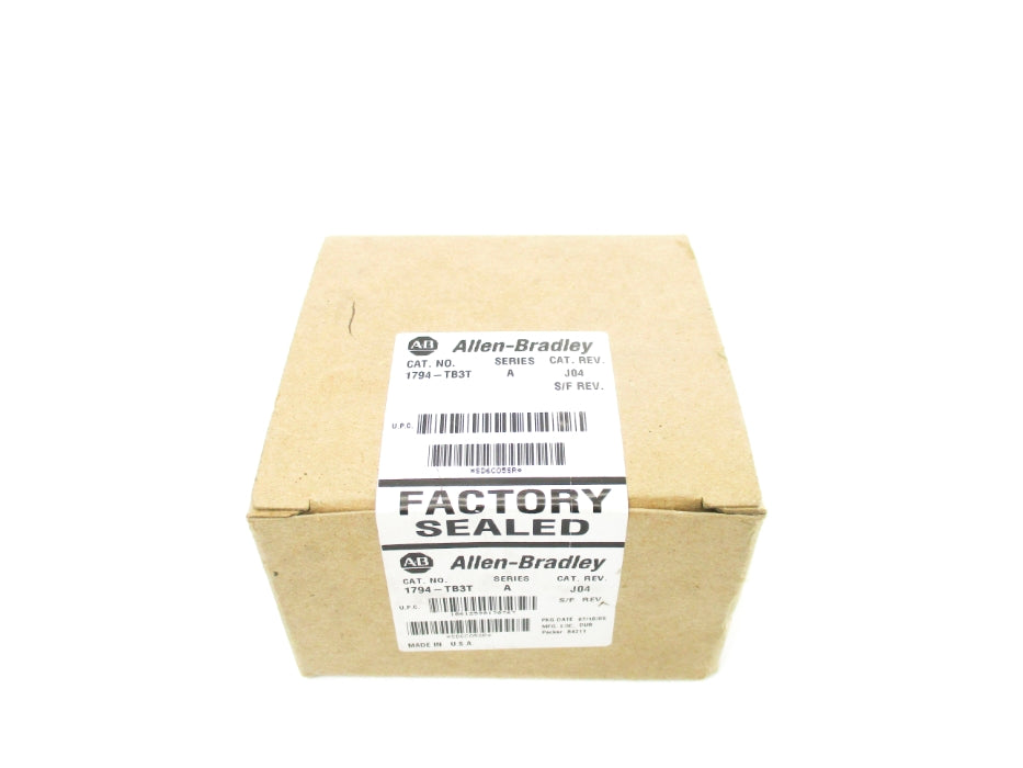 INDUSTRIAL SPARE PART 1794-TB3T SER. A DATE: 2005 NSFS