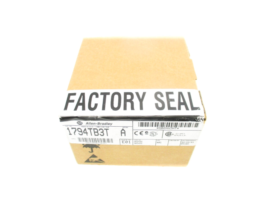 INDUSTRIAL SPARE PART 1794-TB3T SER. A DATE: 2001 NSFS