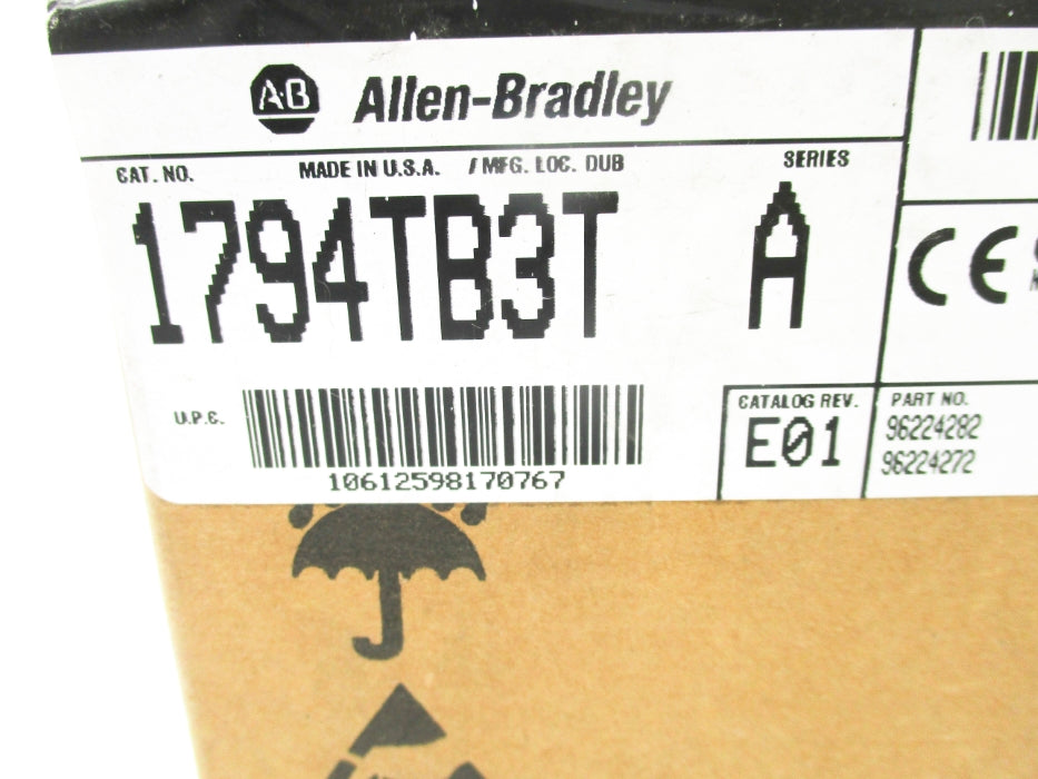 INDUSTRIAL SPARE PART 1794-TB3T SER. A DATE: 2001 NSFS
