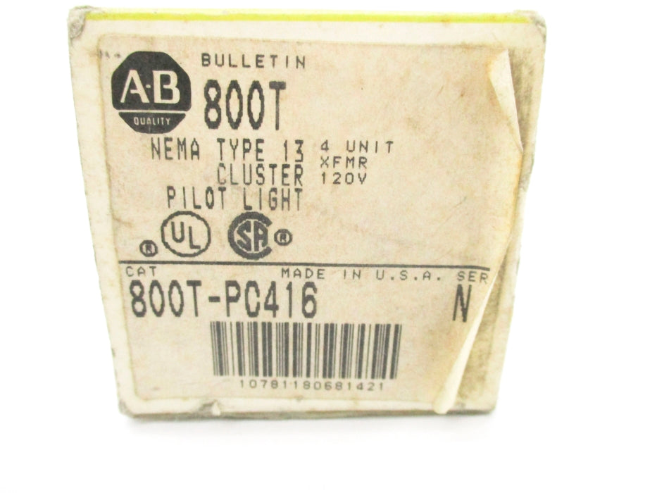 INDUSTRIAL SPARE PART 800T-PC416 SER. N (BK/YL) NSMP