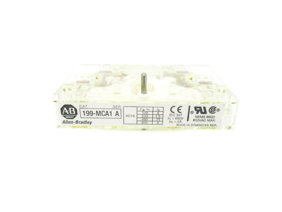 INDUSTRIAL SPARE PART 199-MCA1 SER. A 600VAC .6A  (GY/BL) NSMP