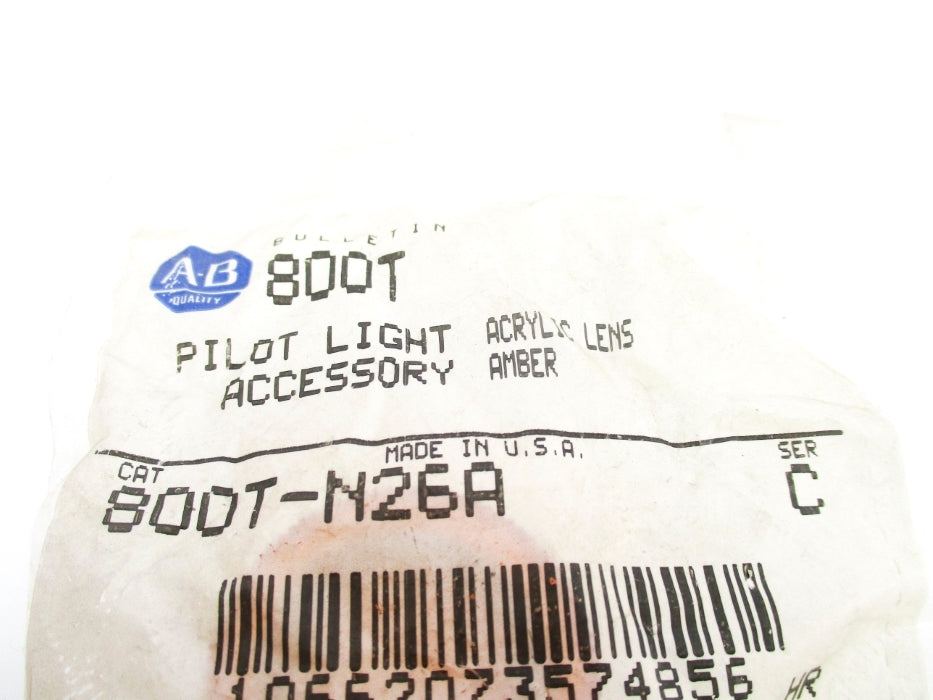 ALLEN BRADLEY 800T-N26A SER. C NSMP