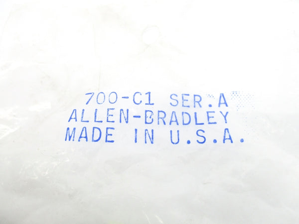 ALLEN BRADLEY 700-C1 SER. A NSMP