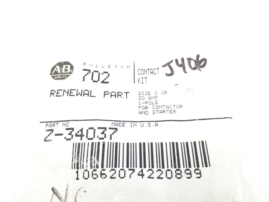 ALLEN BRADLEY Z-34037 NSMP