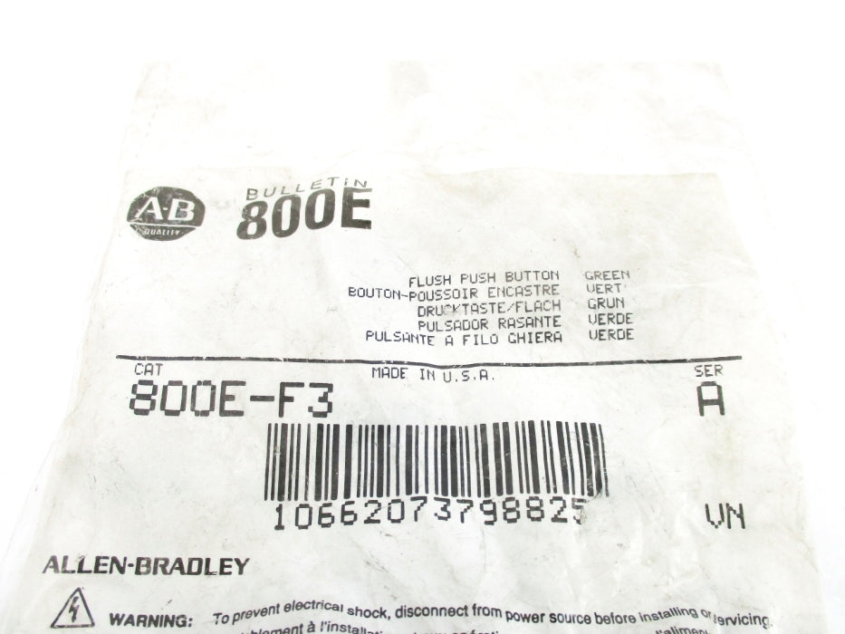 INDUSTRIAL SPARE PART 800E-F3 SER. A NSMP