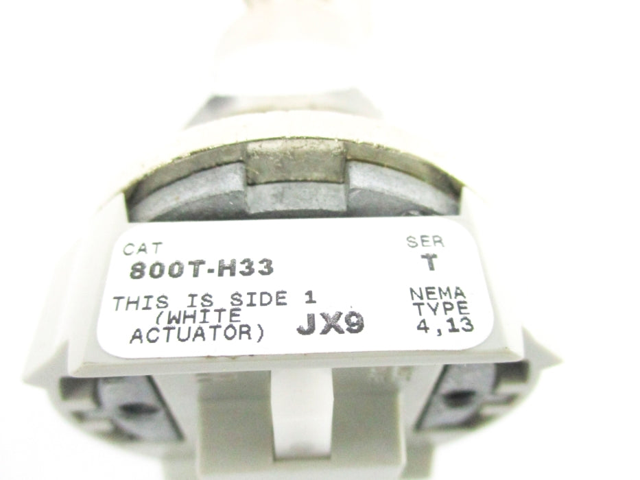 ALLEN BRADLEY 800T-H33 SER. T (AS PICTURED3) NSNP