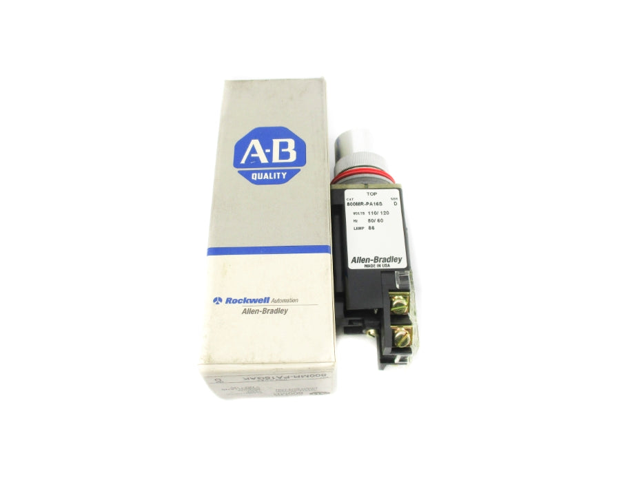 ALLEN BRADLEY 800MR-PA16GA SER. D 110/120V (GY/BL) NSMP