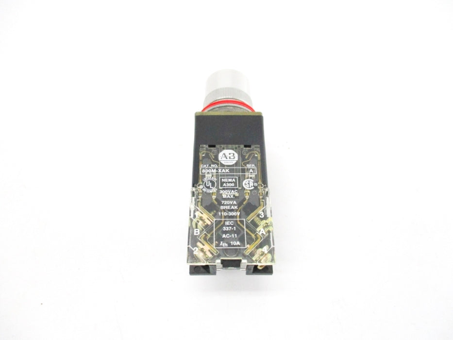 ALLEN BRADLEY 800MR-PA16GA SER. D 110/120V (GY/BL) NSMP