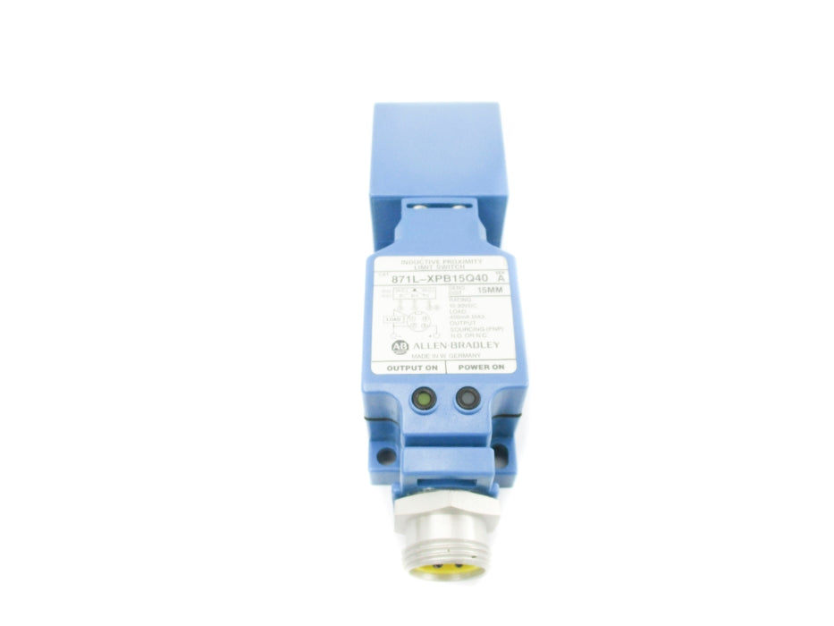 INDUSTRIAL SPARE PART 871L-XPB15Q40 SER. A (BK/YL) NSMP