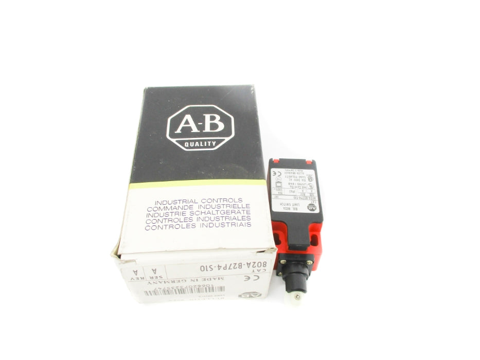 INDUSTRIAL SPARE PART 802A-B27P4-S10 SER. A (BK/YL) NSMP