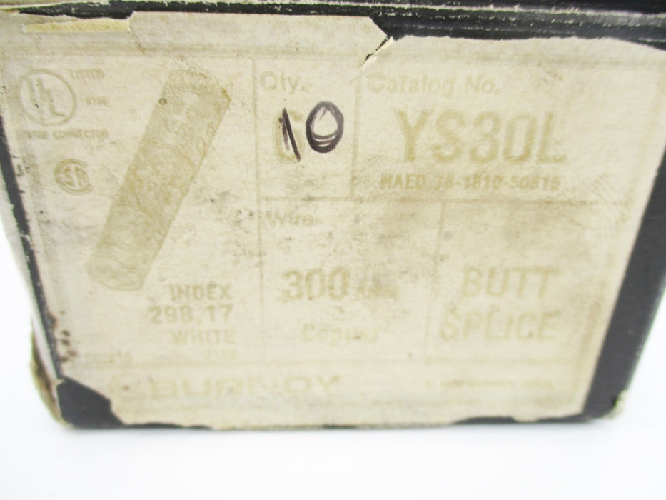 BURNDY YS30L (PKG OF 10) NSMP