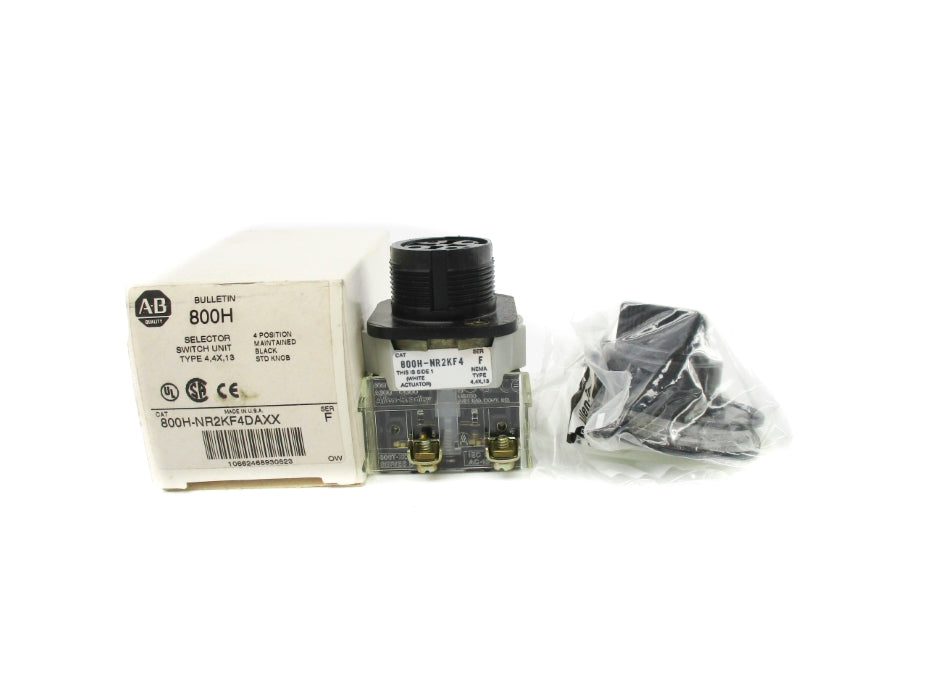 ALLEN BRADLEY 800H-NR2KF4DAXX SER. F (WH) NSMP