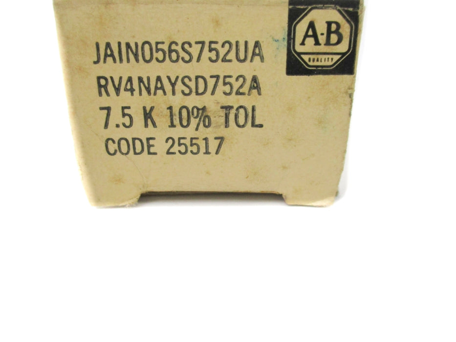 ALLEN BRADLEY JAIN056S752UA RV4NAYSD752A (WH) NSMP