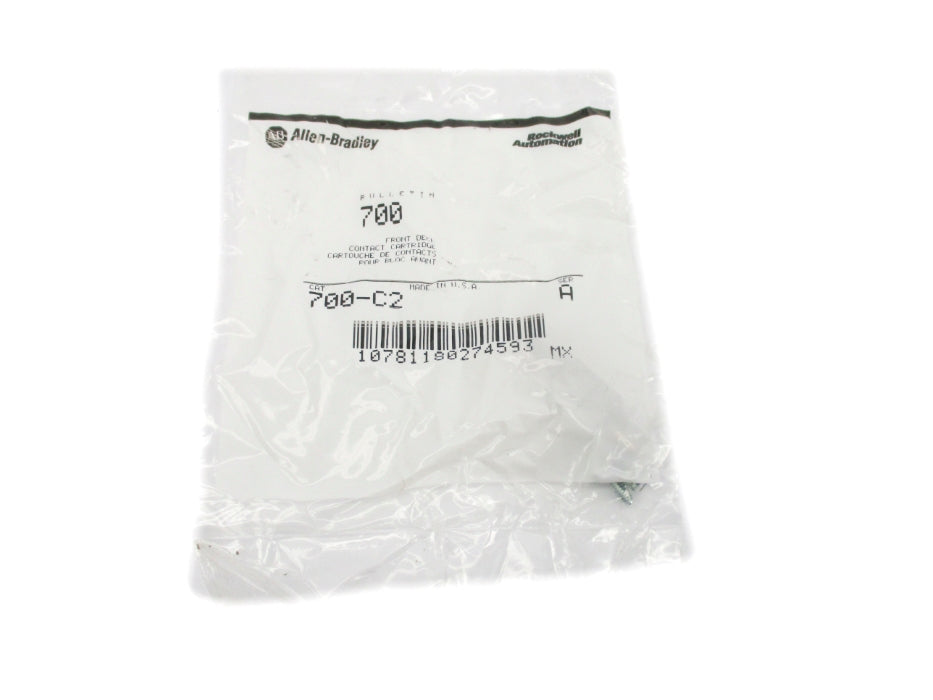 ALLEN BRADLEY 700-C2 SER. A (PKG OF 10) (WH) NSMP
