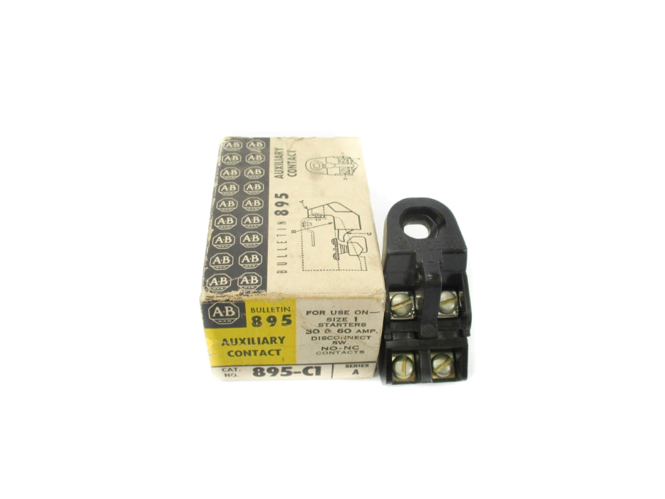 ALLEN BRADLEY 895-C1 SER. A 600VAC 30/60A (BK/YL) NSMP