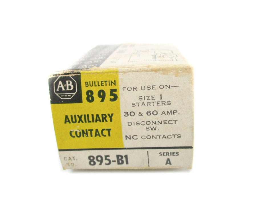 ALLEN BRADLEY 895-B1 SER. A (BK/YL) NSMP