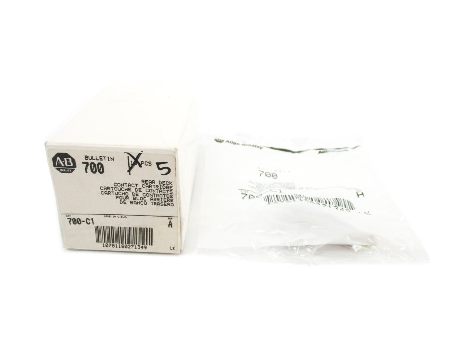 ALLEN BRADLEY 700-C1 SER. A (PKG OF 5) (WH) NSMP
