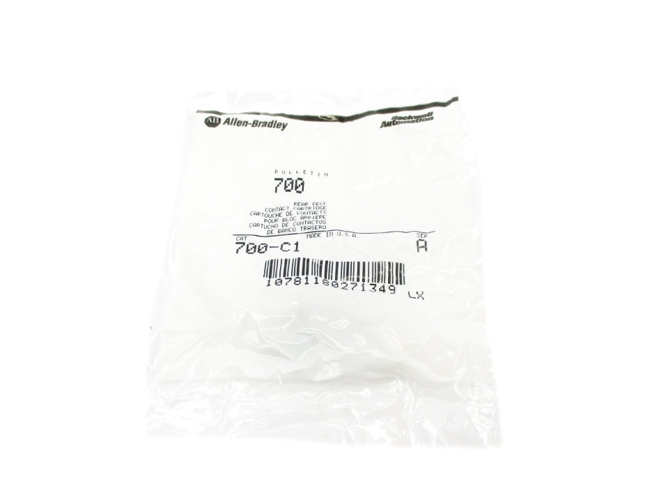 ALLEN BRADLEY 700-C1 SER. A (PKG OF 5) (WH) NSMP