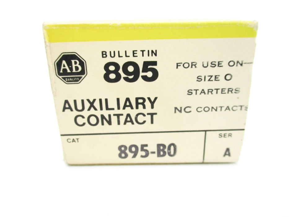 INDUSTRIAL SPARE PART 895-B0 SER. A (BK/YL) NSMP