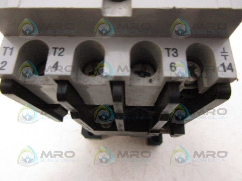 ALLEN BRADLEY 100-A30ND3 SER. B CONTACTOR 110/120V *USED*