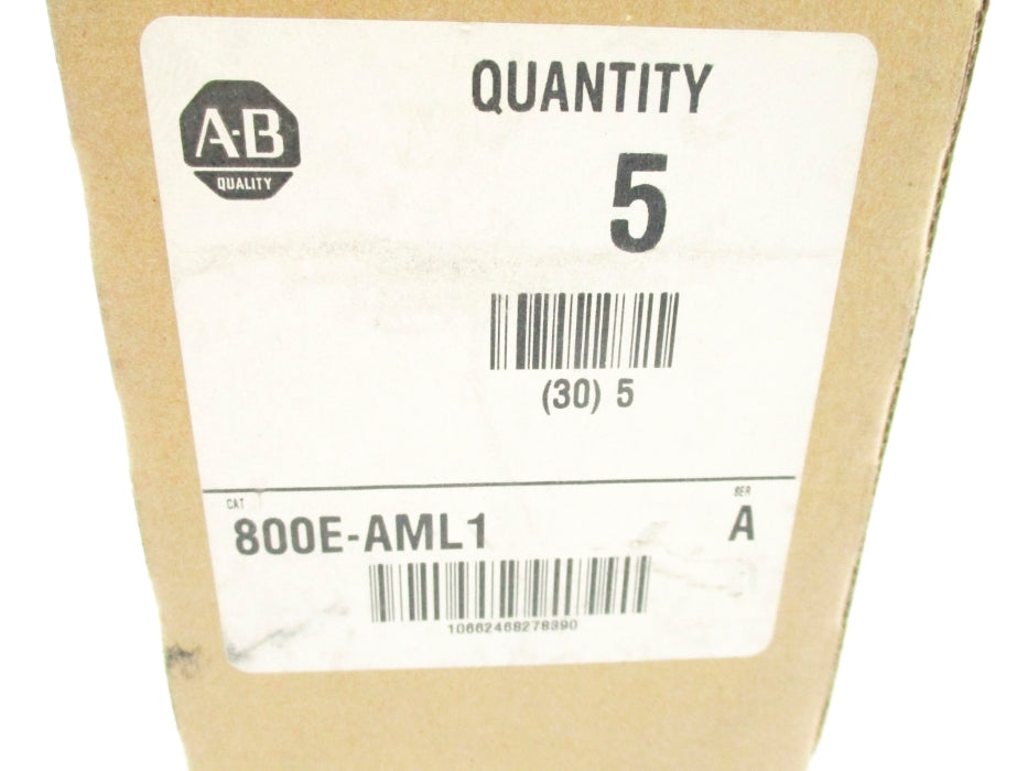 INDUSTRIAL SPARE PART 800E-AML1 SER. A (PKG OF 5) (BR/WH) NSMP