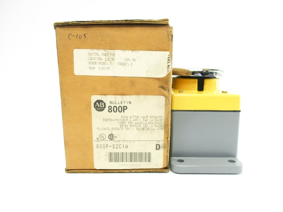INDUSTRIAL SPARE PART 800P-S2C1A SER. D (BR/WH) NSMP