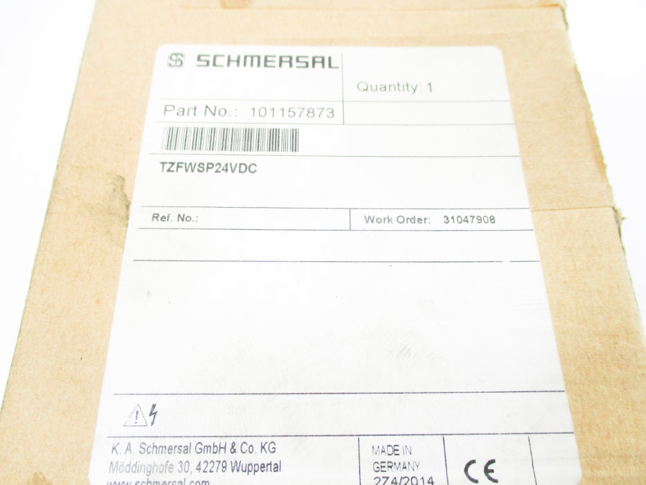 SCHMERSAL 101157873 TZFWSP-24VDC NSMP