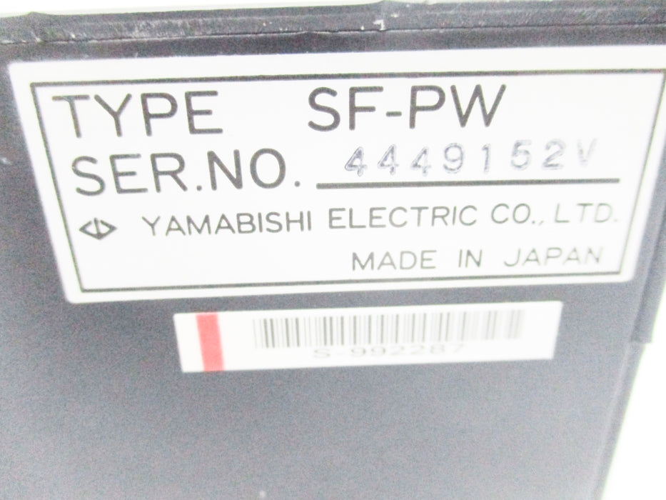 YAMABISHI ELECTRIC SF-PW NSNP
