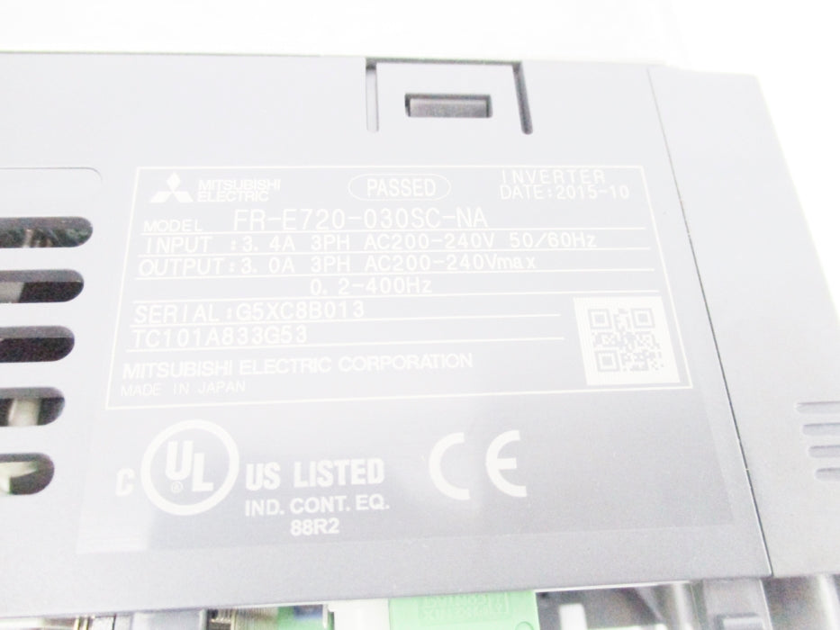 MITSUBISHI ELECTRIC FR-E720-030SC-NA NSNP
