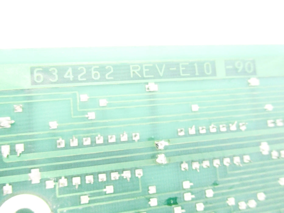 INDUSTRIAL SPARE PART 634262-90 REV. E10 UNMP