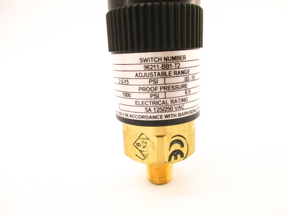 BARKSDALE 96211-BB1-T2 2.5-15PSIG NSMP